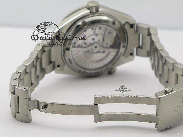 0127 Planet Ocean SS Bp Maker 45mm Orange Bezel On SS Bracelet A DailyWear 8216